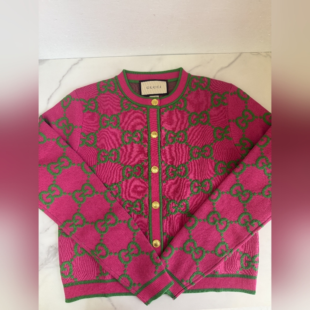 Gucci wool cardigan sweater